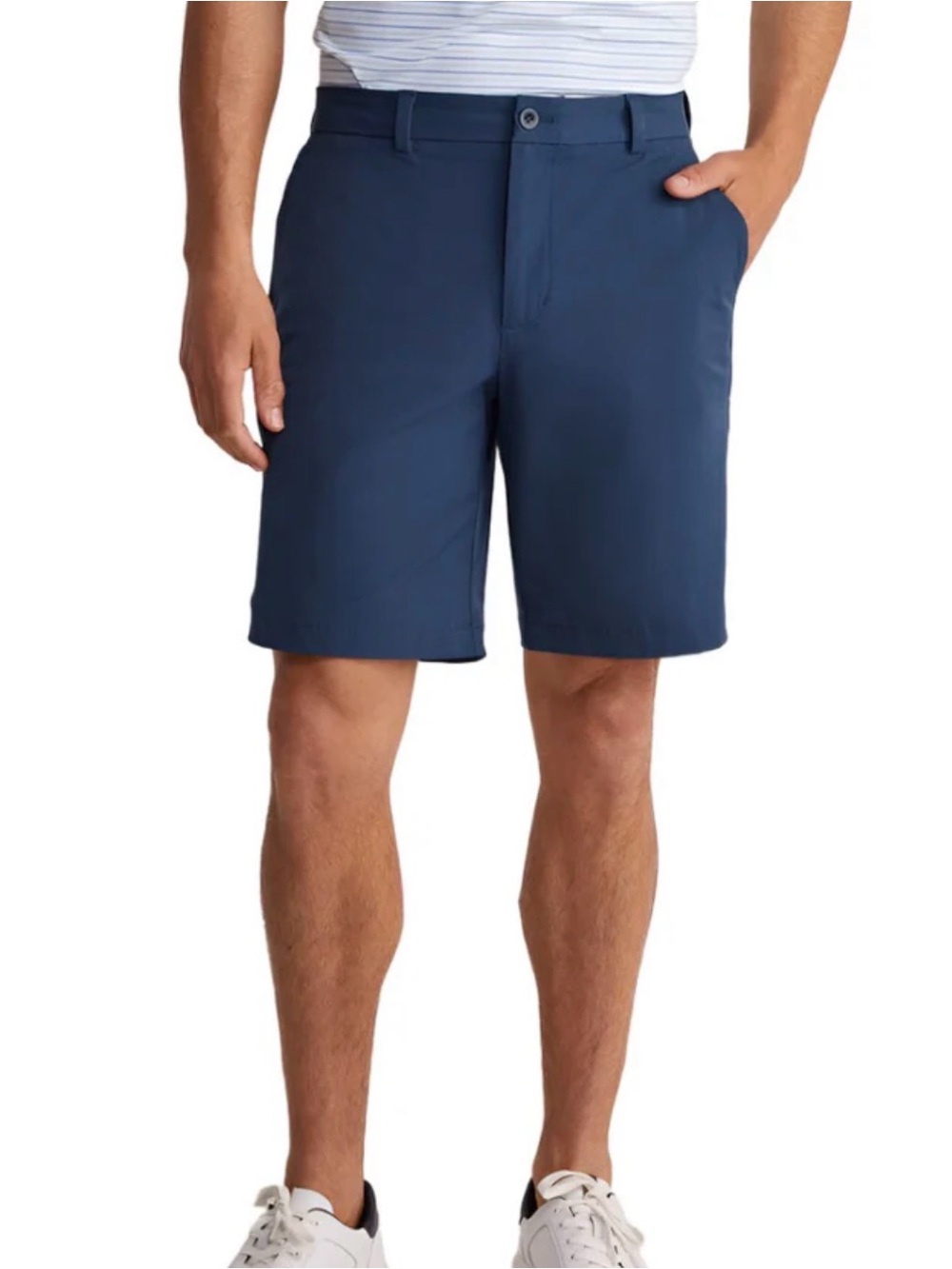 Men's Navy Vineyard Vines Link Stretch Shorts